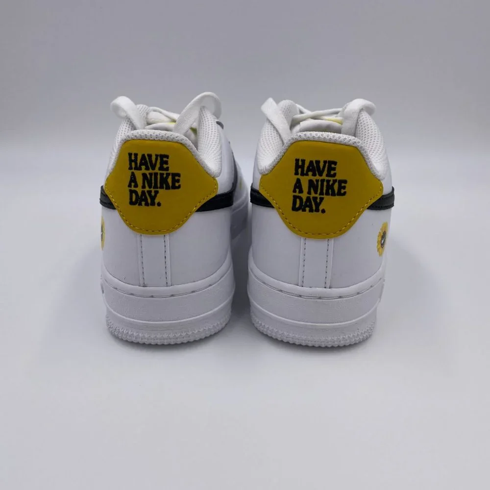Nike Air Force 1 LV8 White / Black Womens Shoes - Picture 4 of 8
